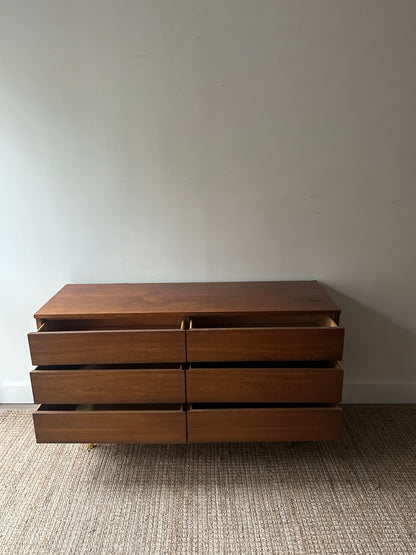 Walnut dresser