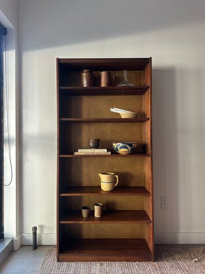 Walnut shelves