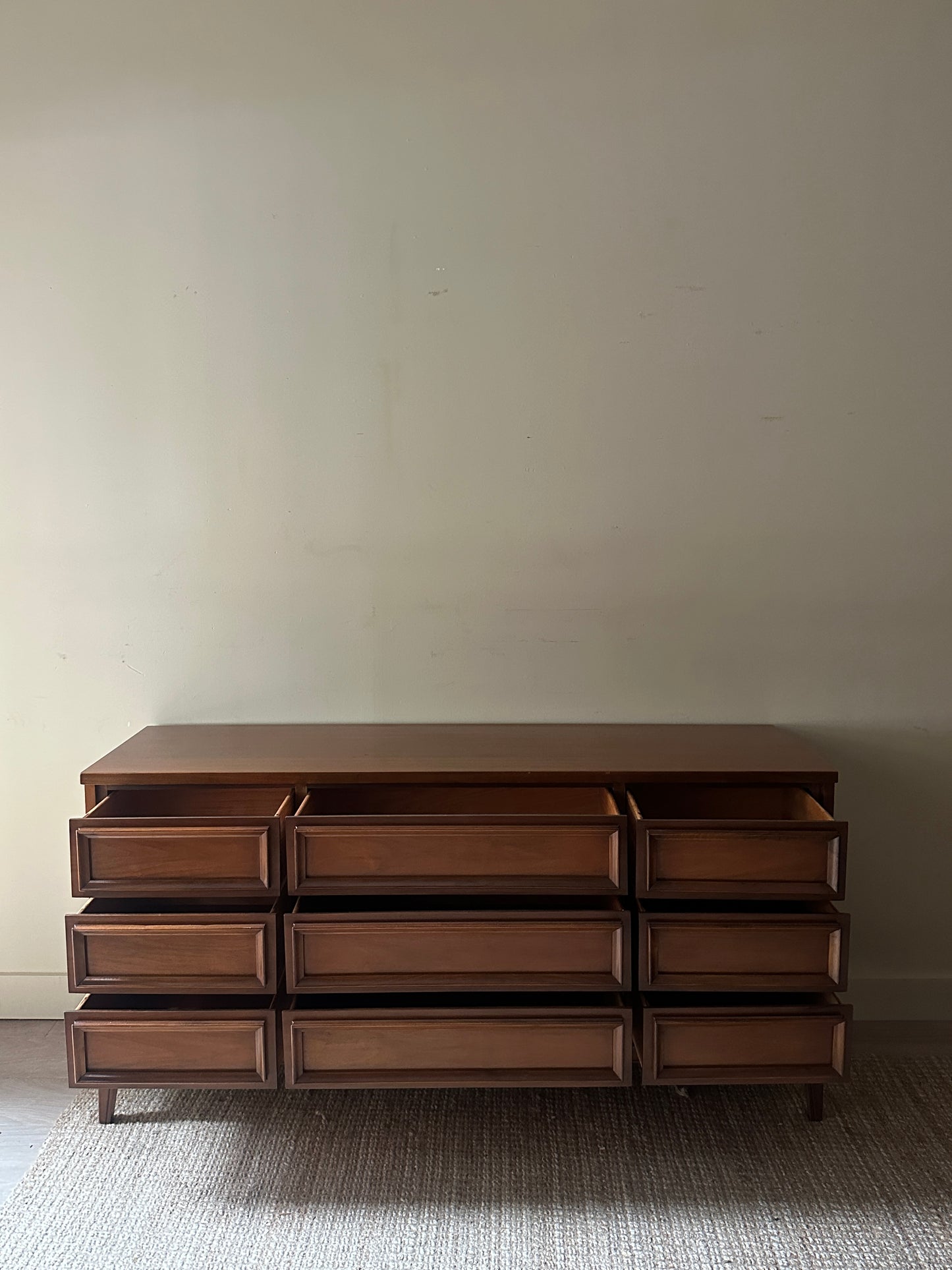 Dixie walnut dresser