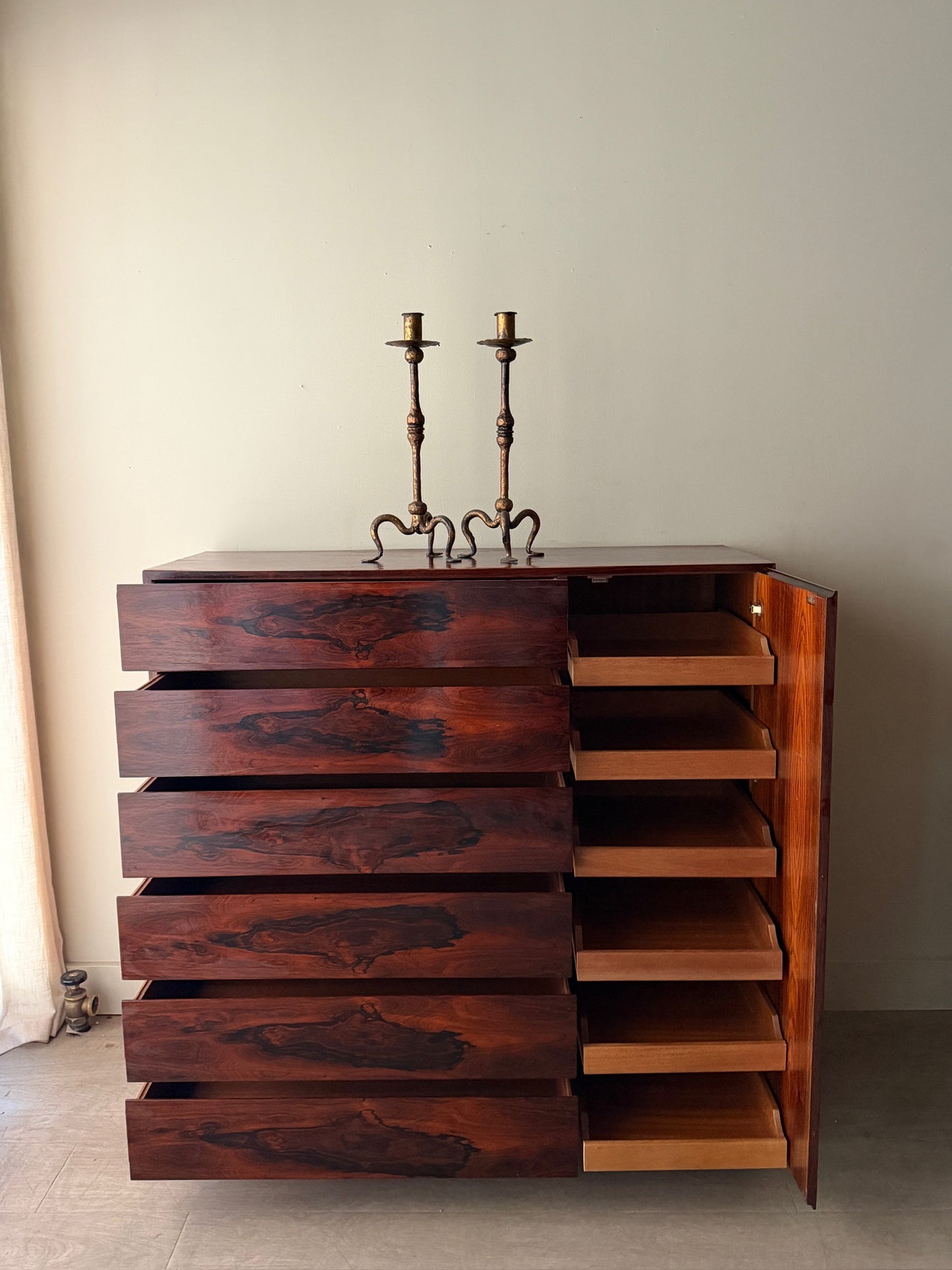 Willy Mølgaard Danish rosewood side by side