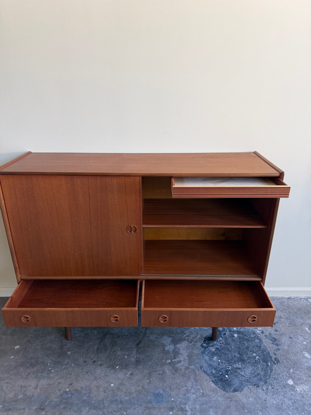 Vodskov Mobelfabrik Danish teak sideboard