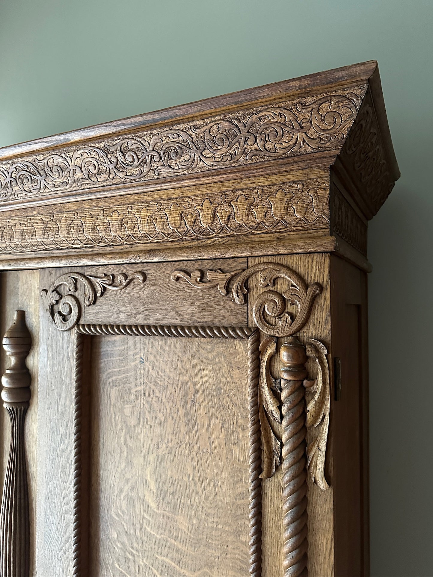Oak armoire