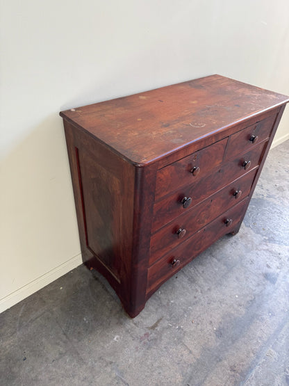 Federal walnut dresser