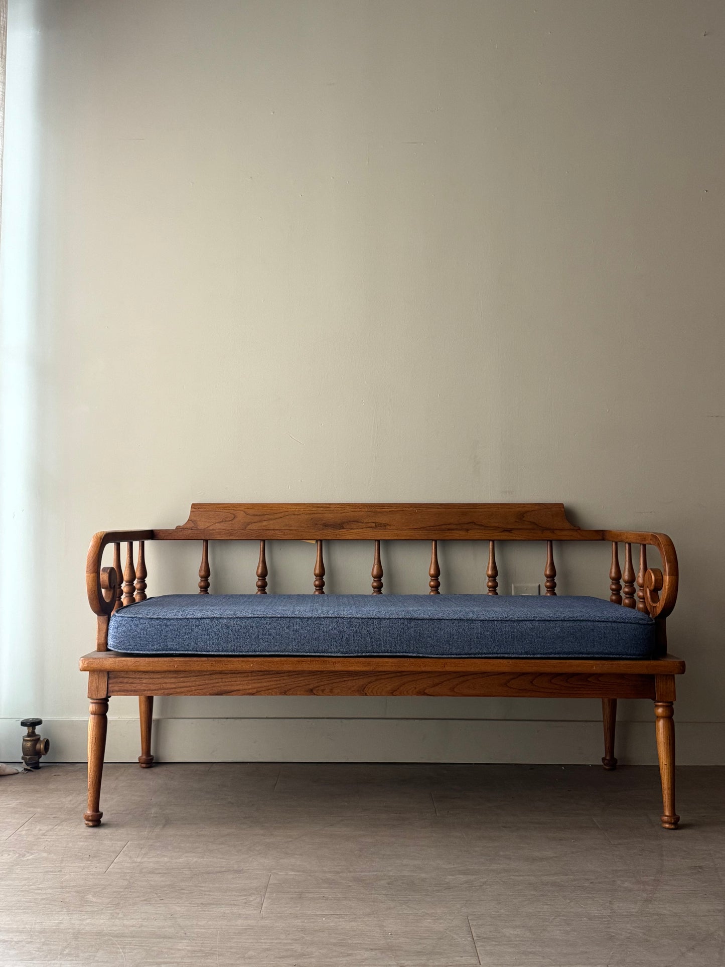Oak Mudroom Bench