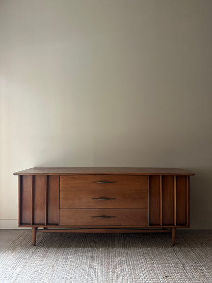 Walnut credenza