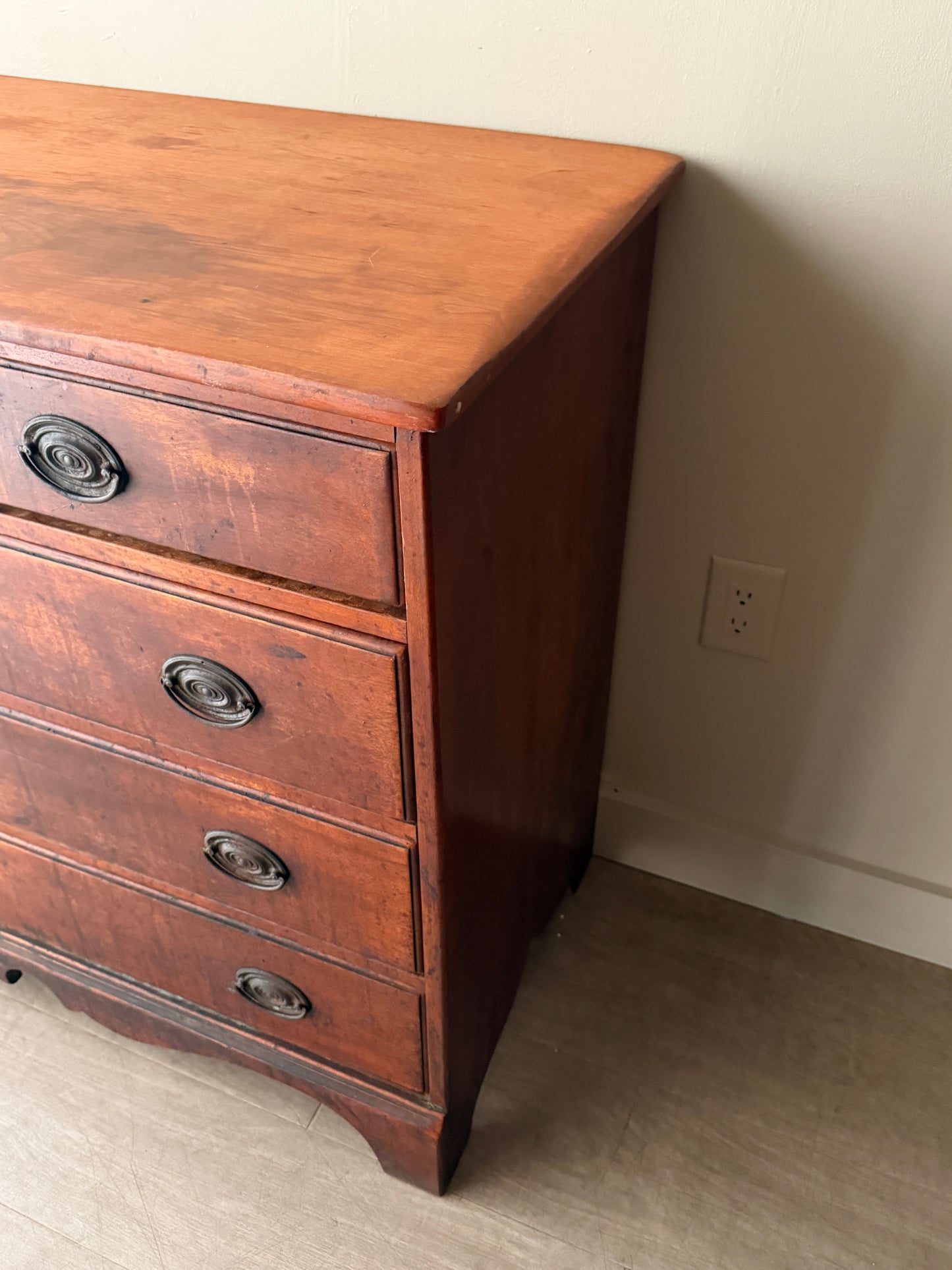 Stained pine dresser