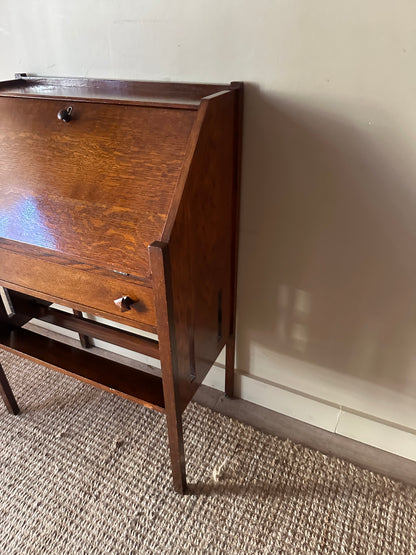 Oak secretary desk