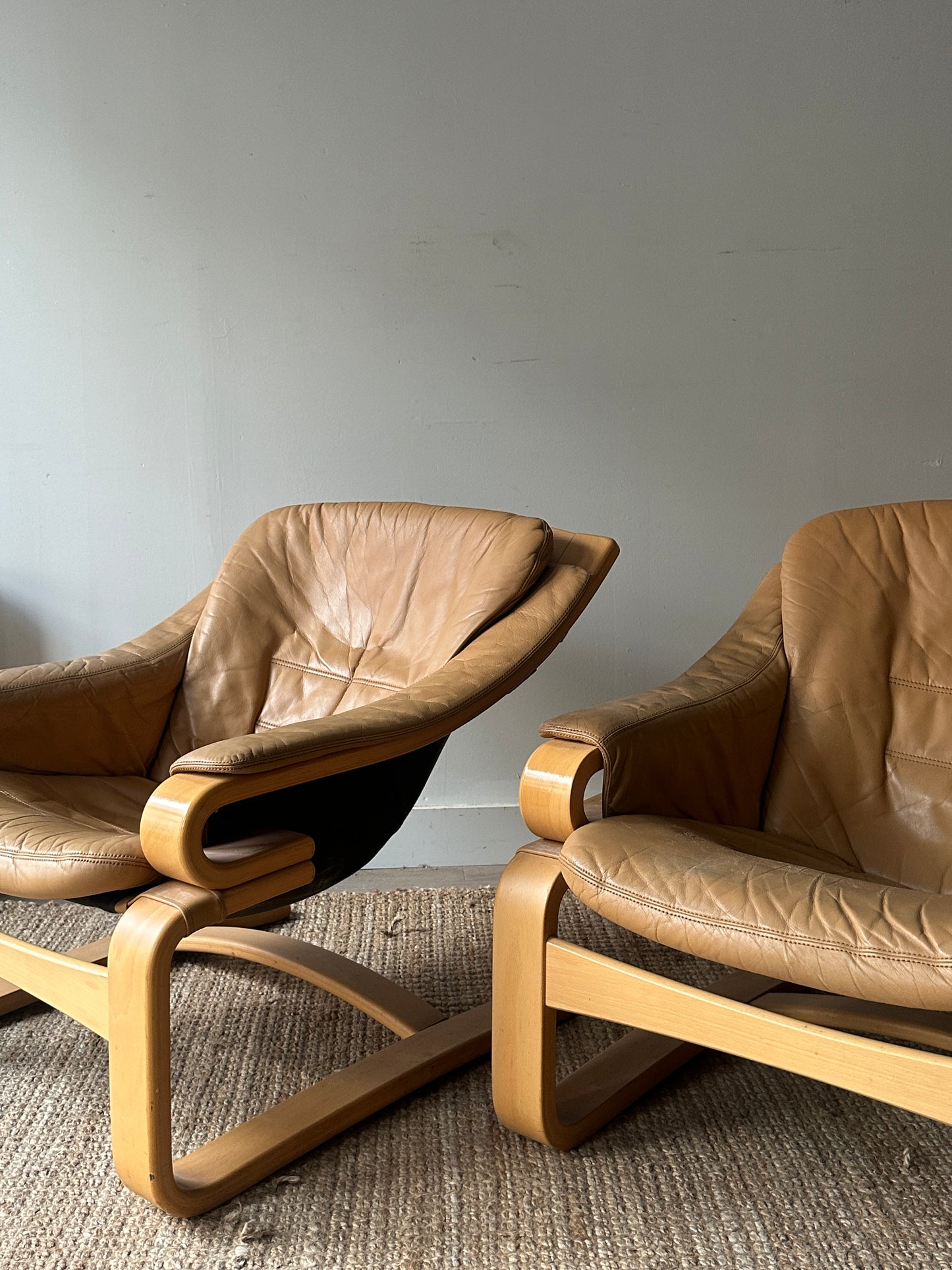 Svend Skipper lounge chairs. Sold individually.