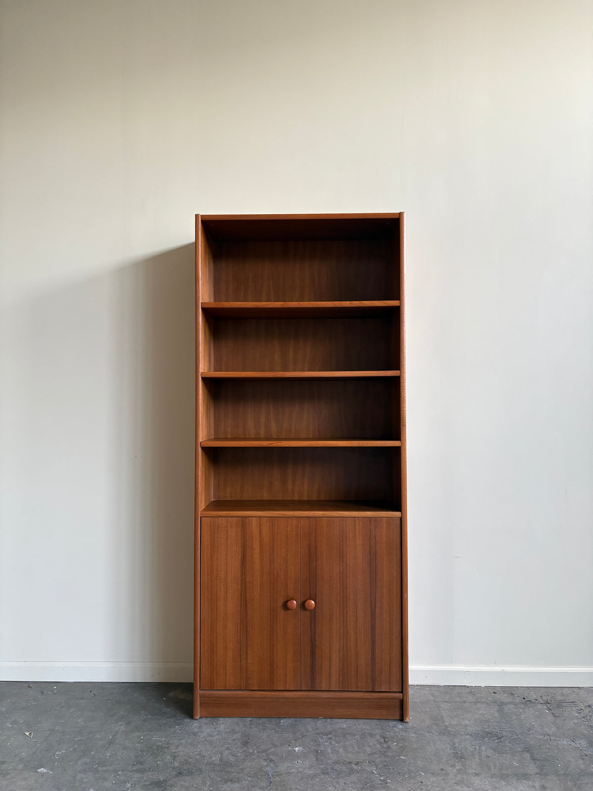 Teak bookcase