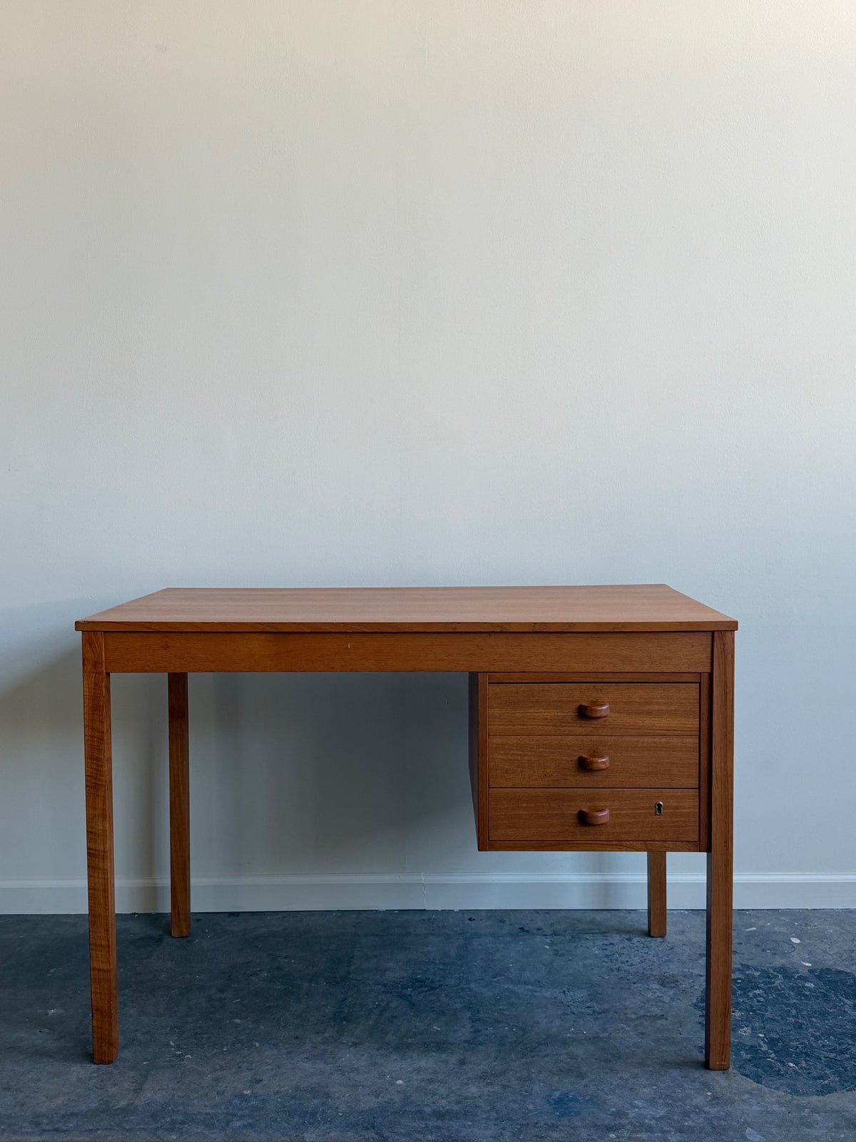 Danish teak desk