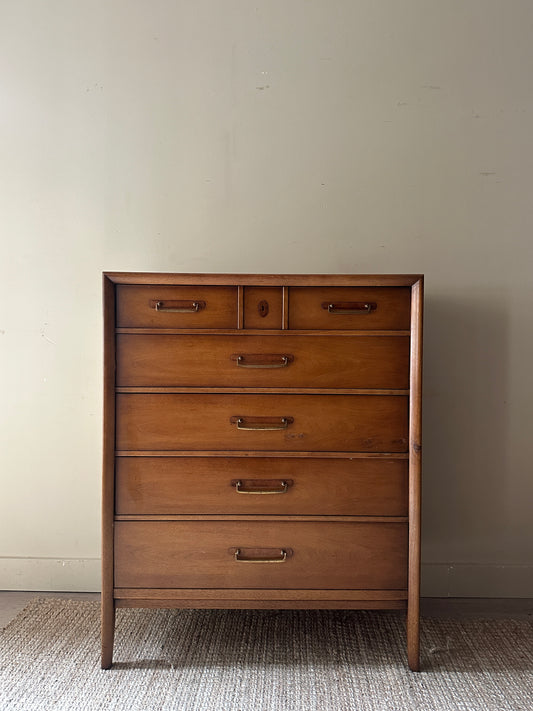 Dixie walnut tallboy