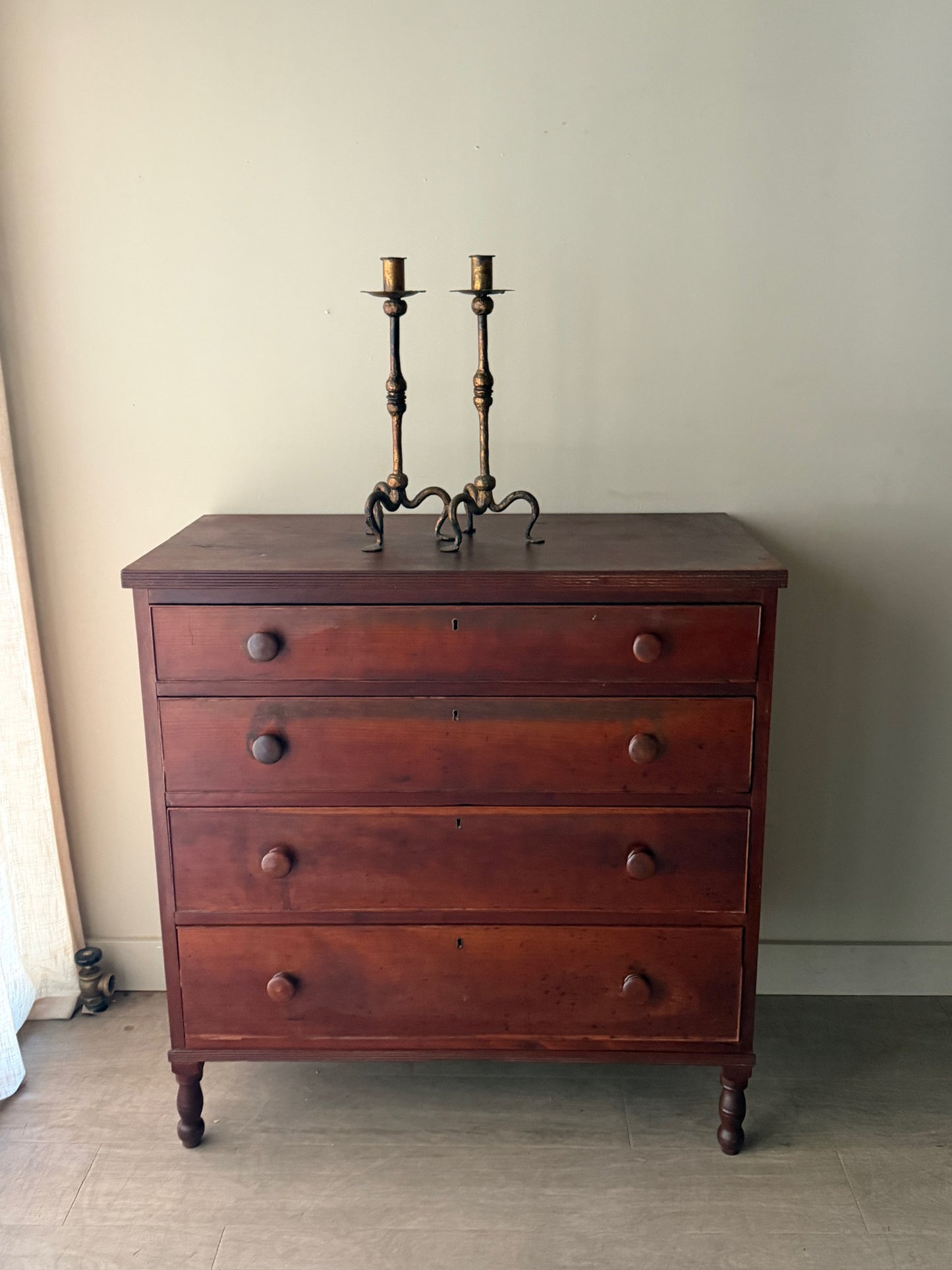 Sheraton cherry dresser