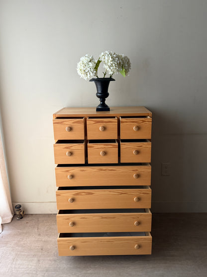 Swedish pine tallboy