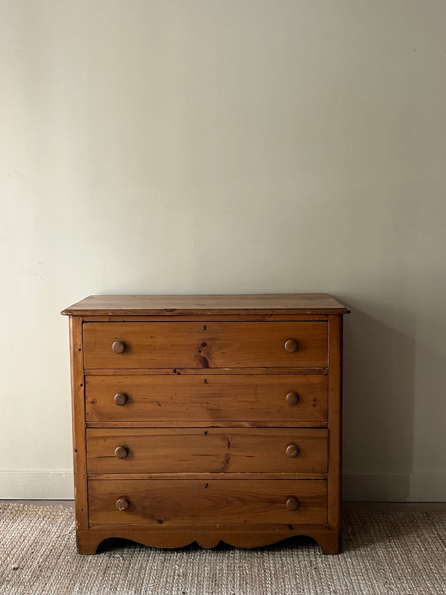 English pine dresser