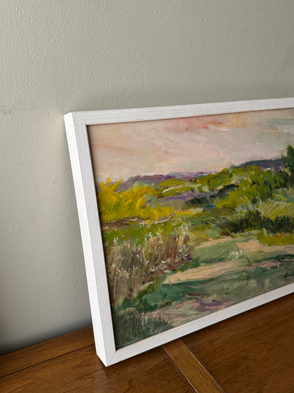 Landscape oil painting