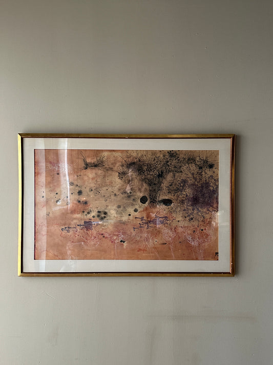 Untitled abstract mixed media by Dale Joe 1953