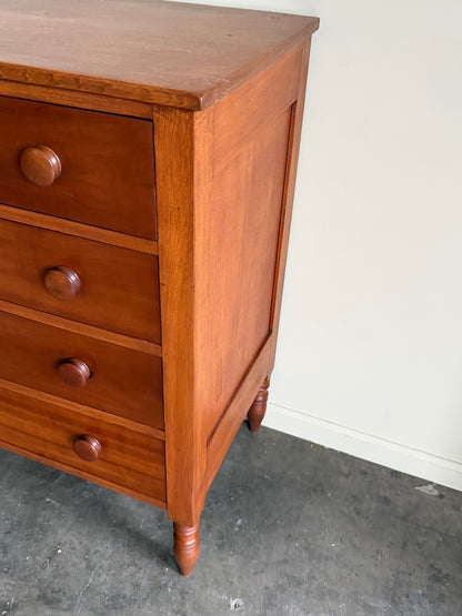 Pennsylvania Sheraton cherry dresser