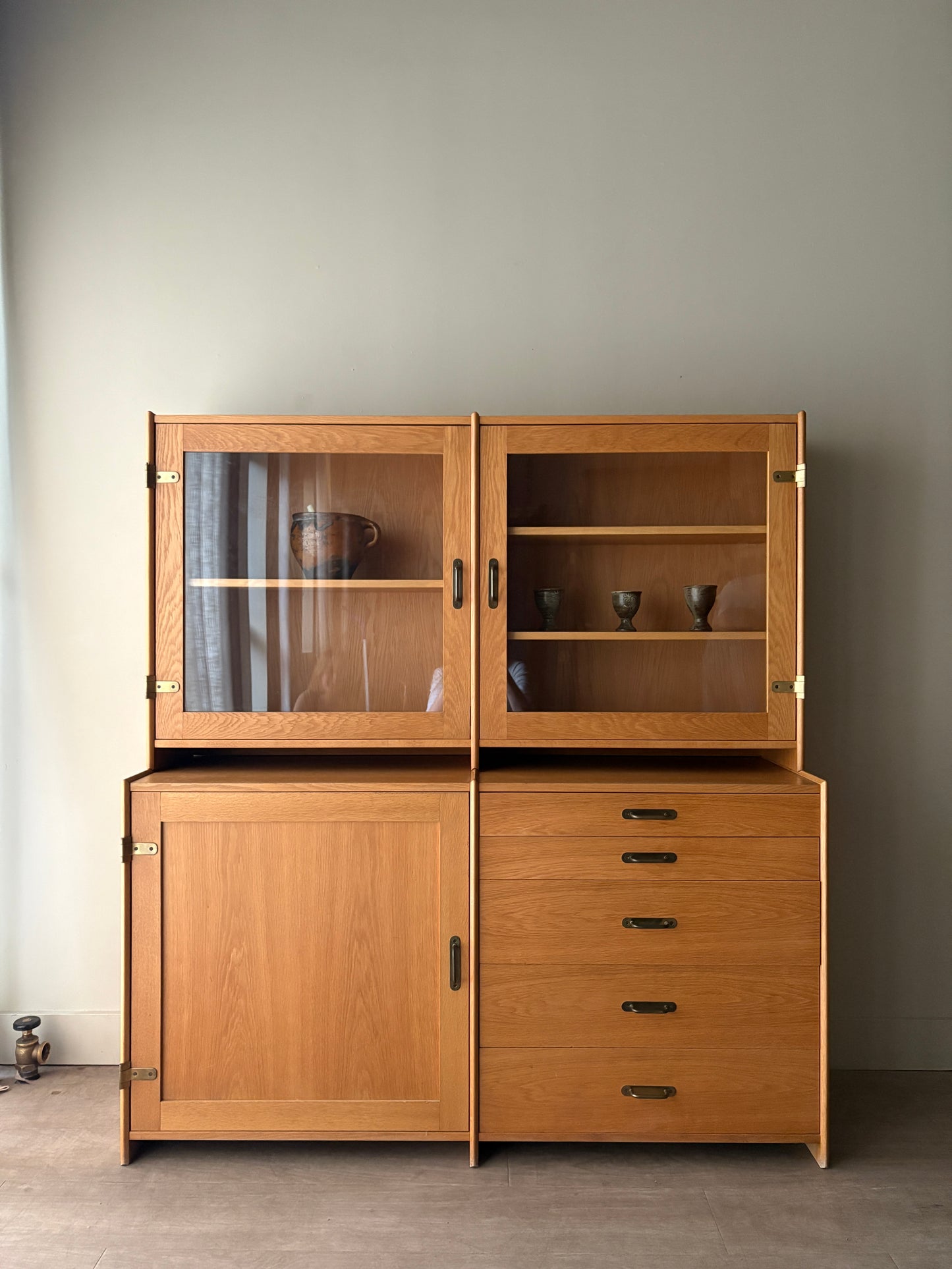 Lyby Mobler Danish oak hutch