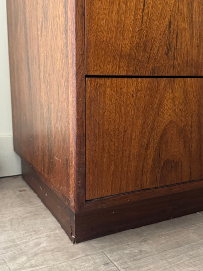 Founders walnut 9 drawer dresser