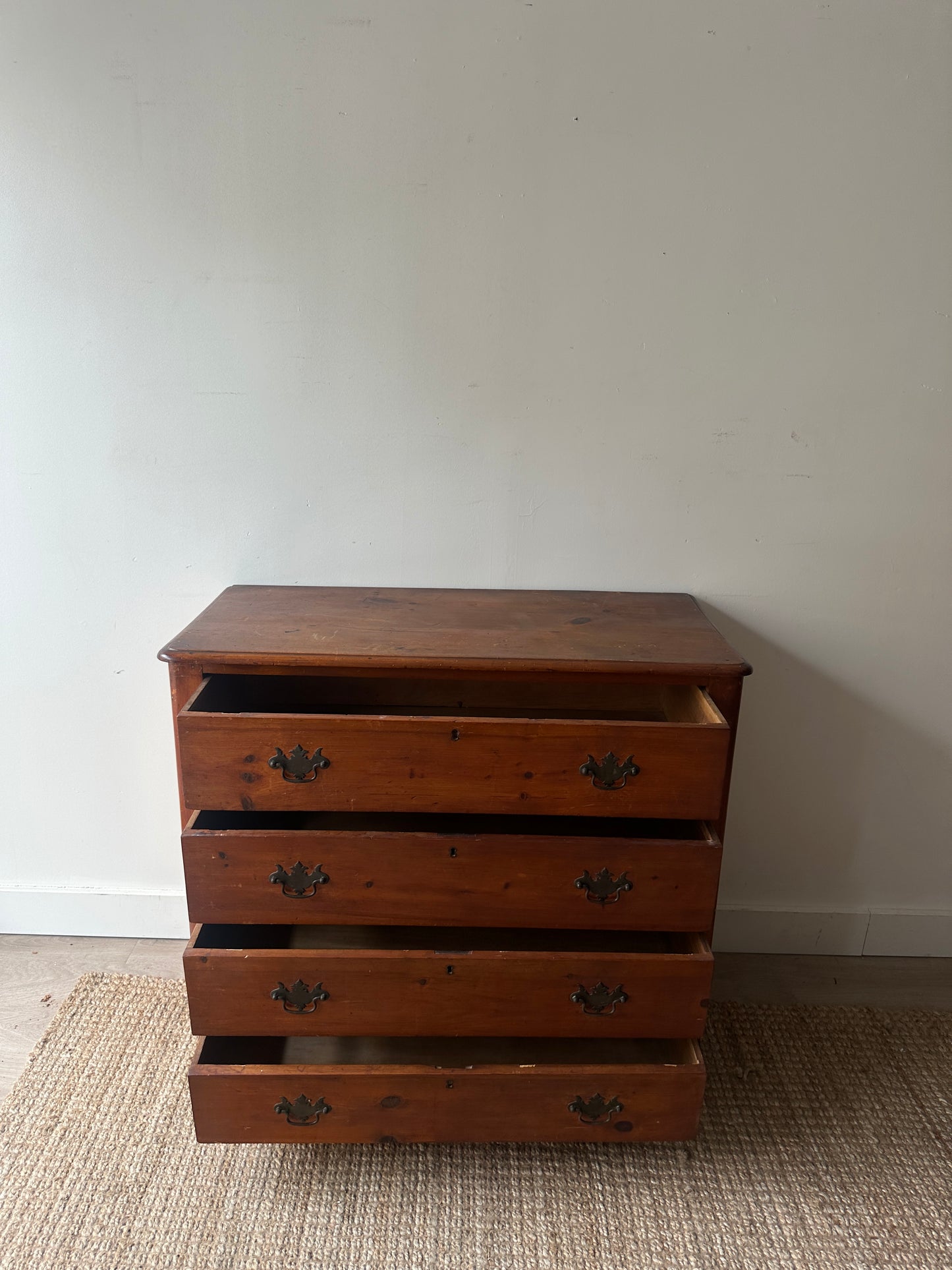 19th c. pine dresser