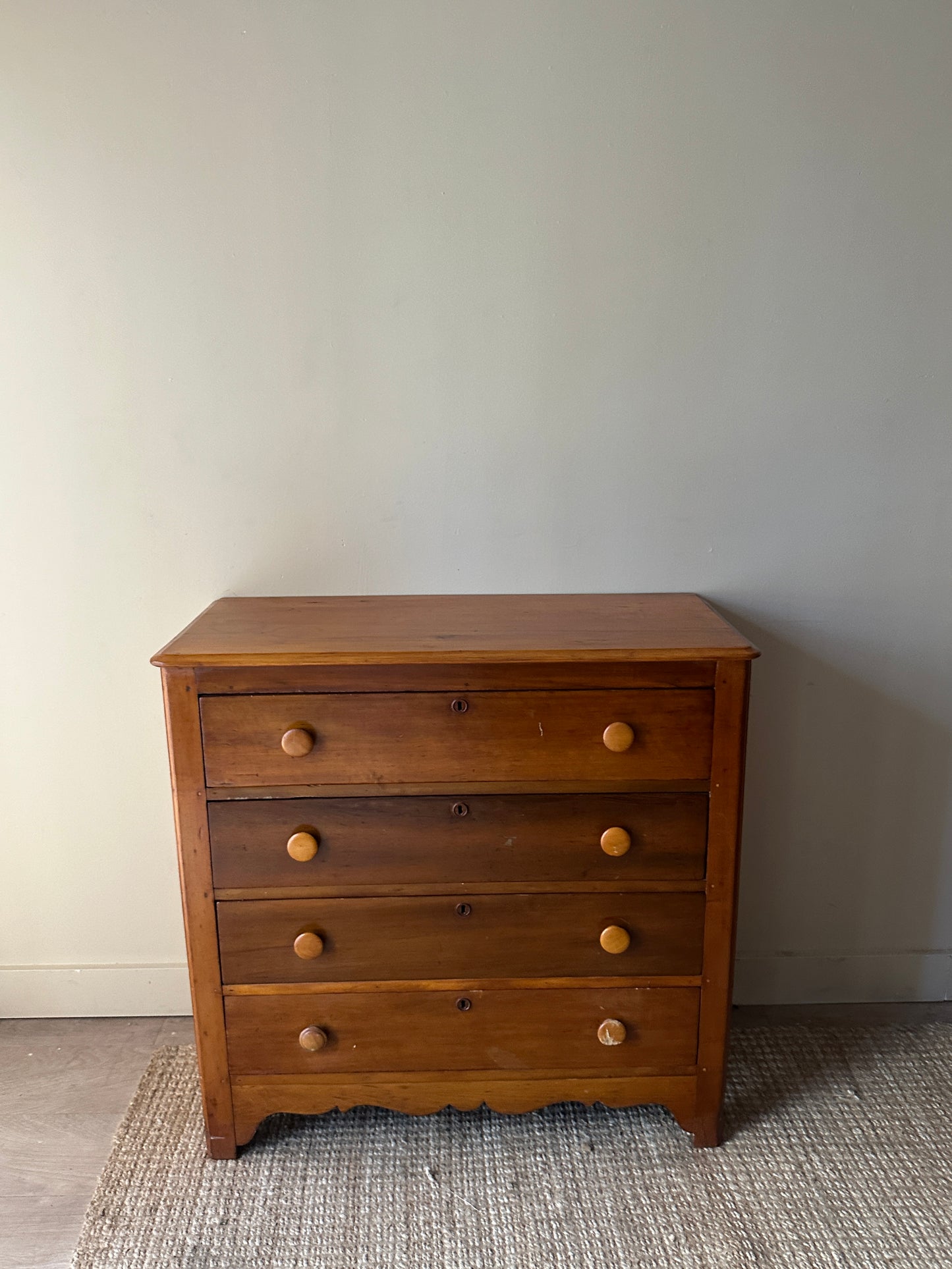 Light pine dresser