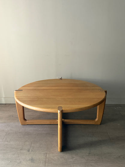 Danish oak coffee table