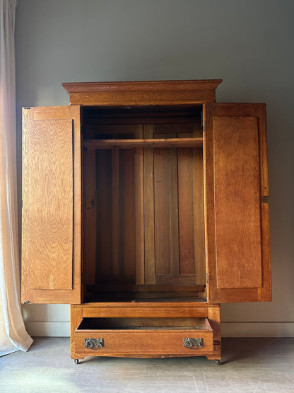 Oak armoire