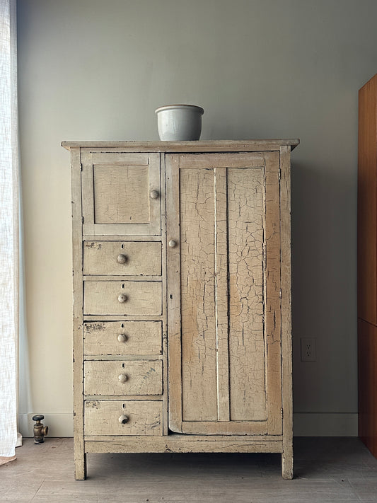 White painted side by side