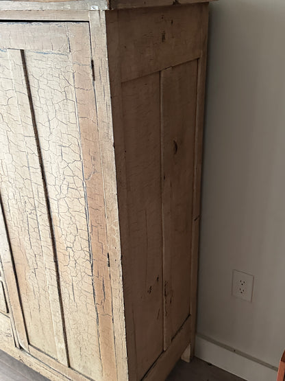 White painted side by side