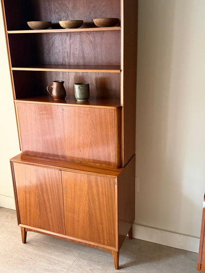 Johannesberg Swedish mahogany secretary hutch