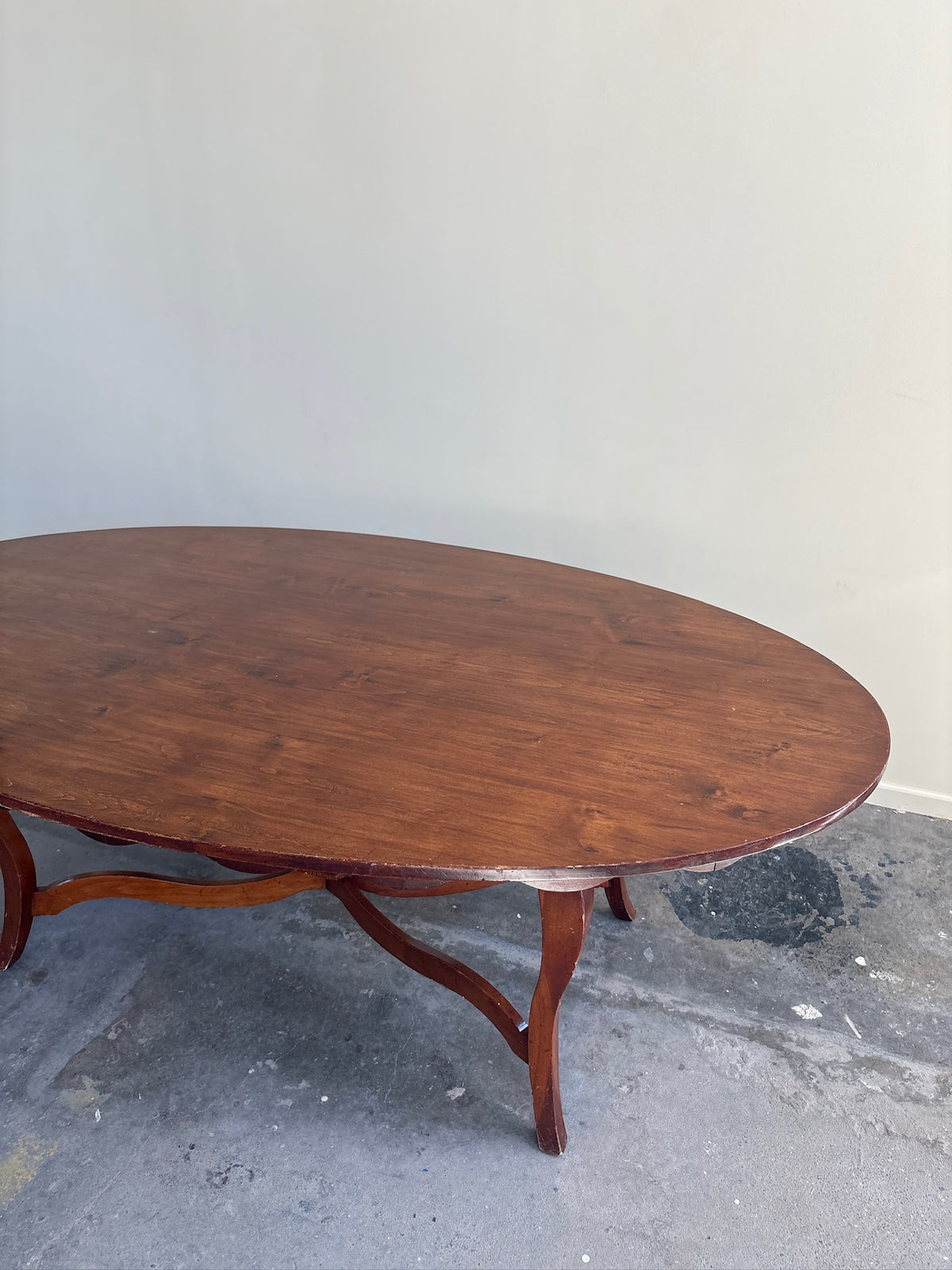 French walnut dining table