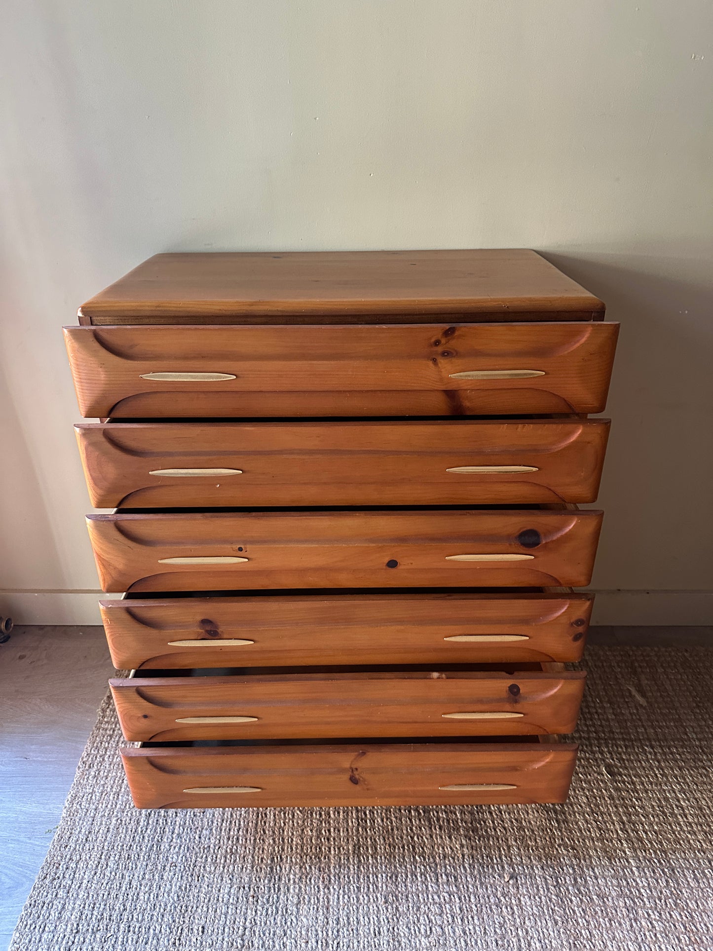 Shockey pine tallboy dresser