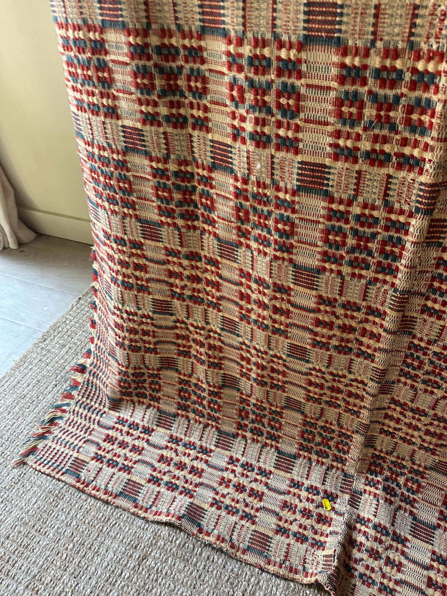Wool coverlet