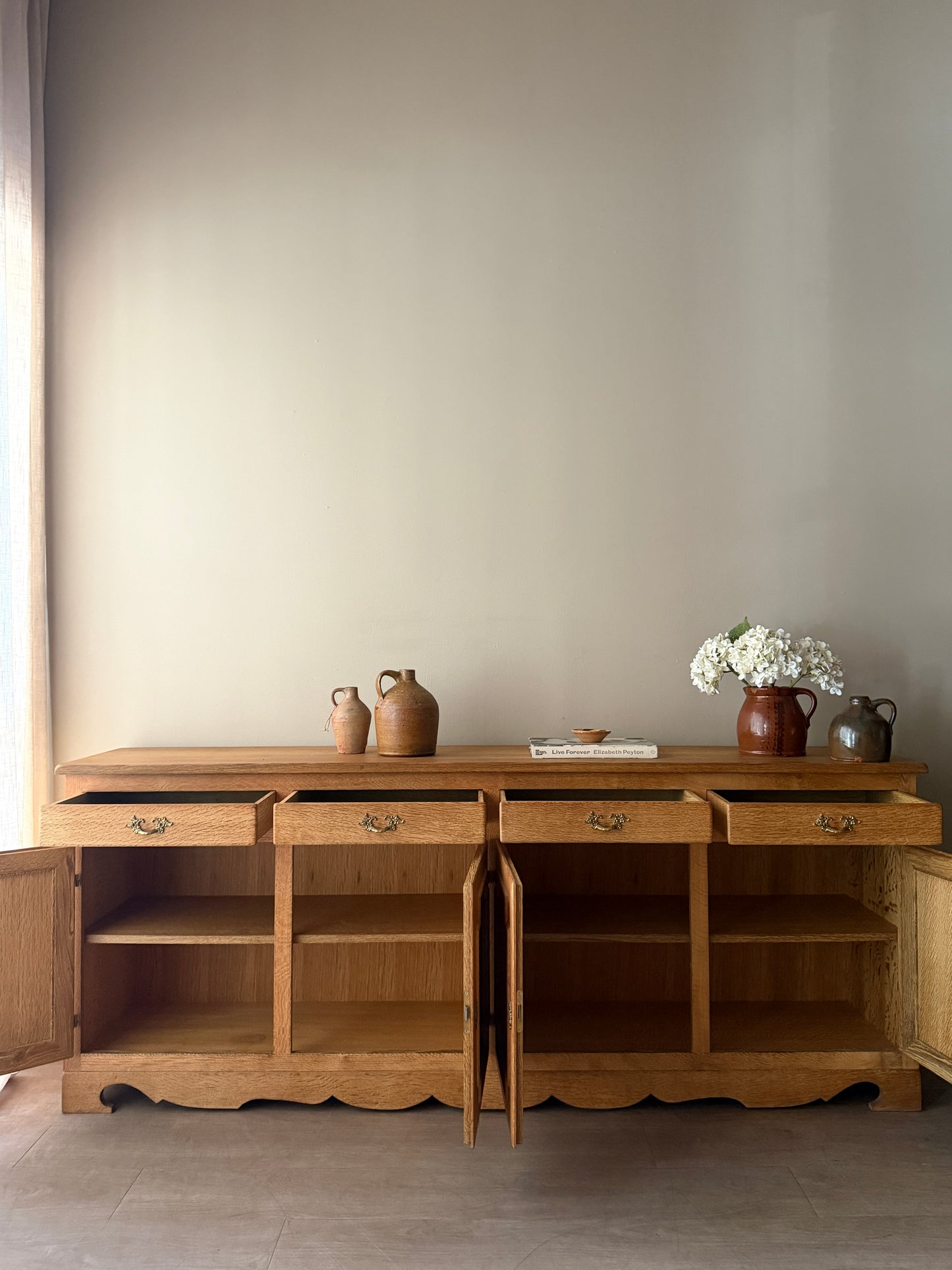 Henning oak sideboard