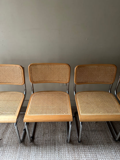 Cesca dining chairs