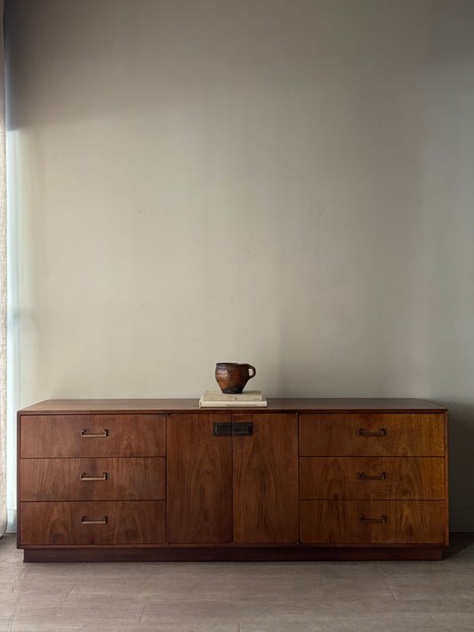 Founders walnut 9 drawer dresser