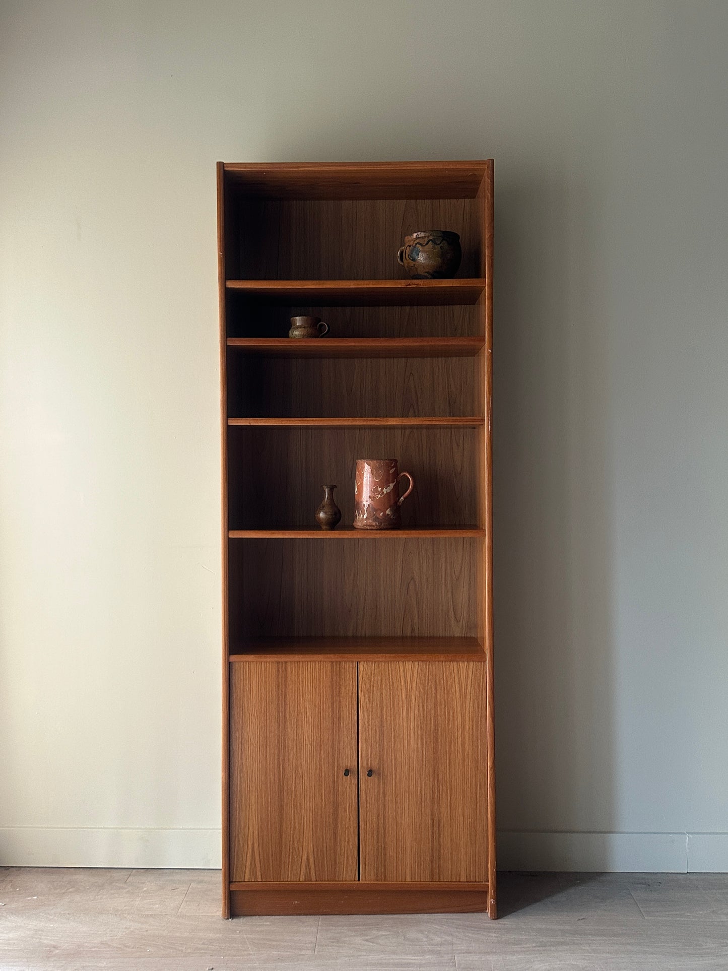 Teak bookcase