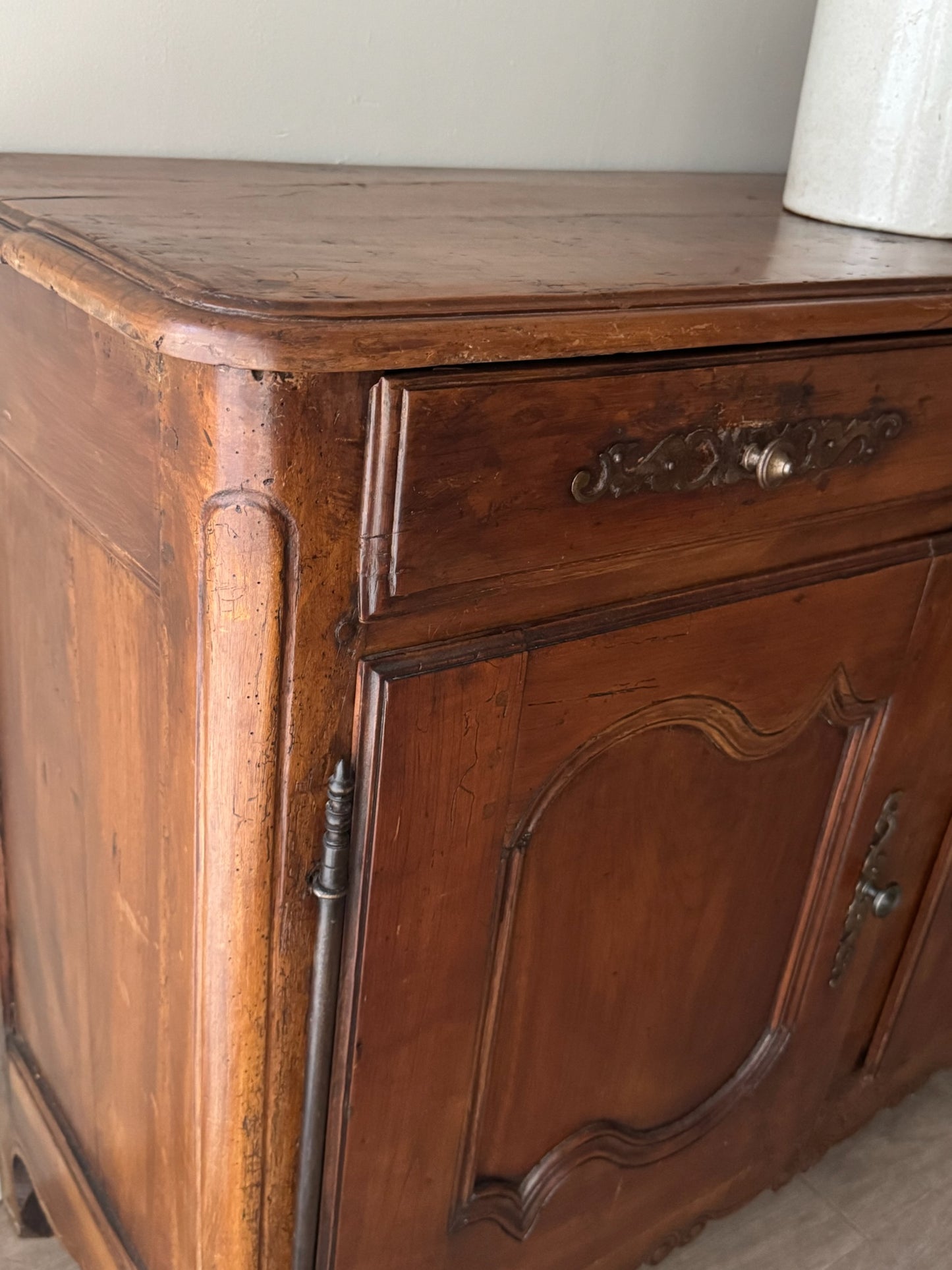 French walnut server