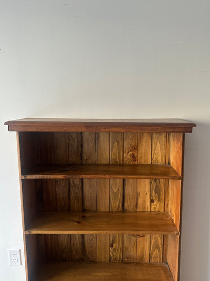 Pine shelves