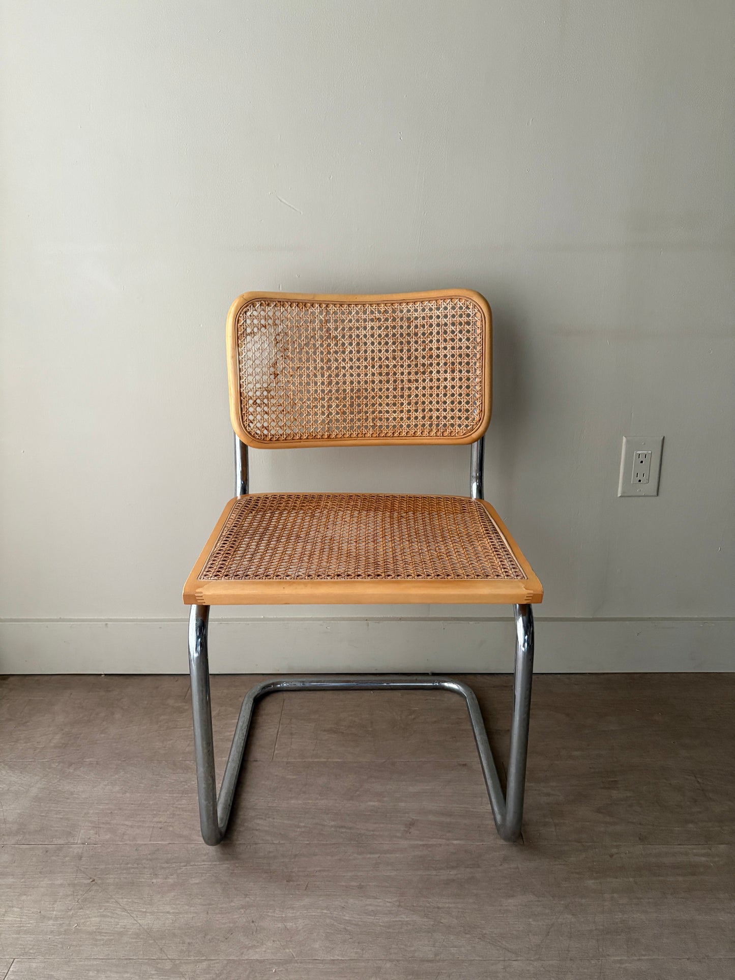 Cesca dining chair (stains)