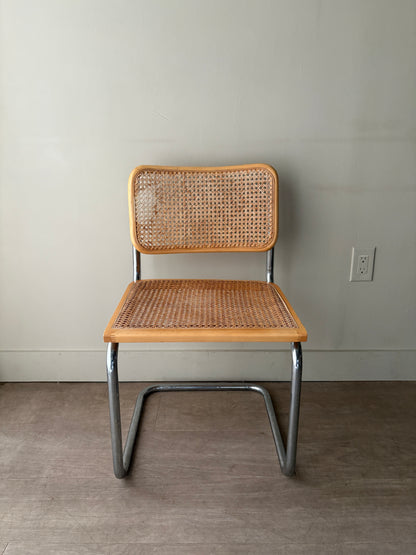 Cesca dining chair (stains)