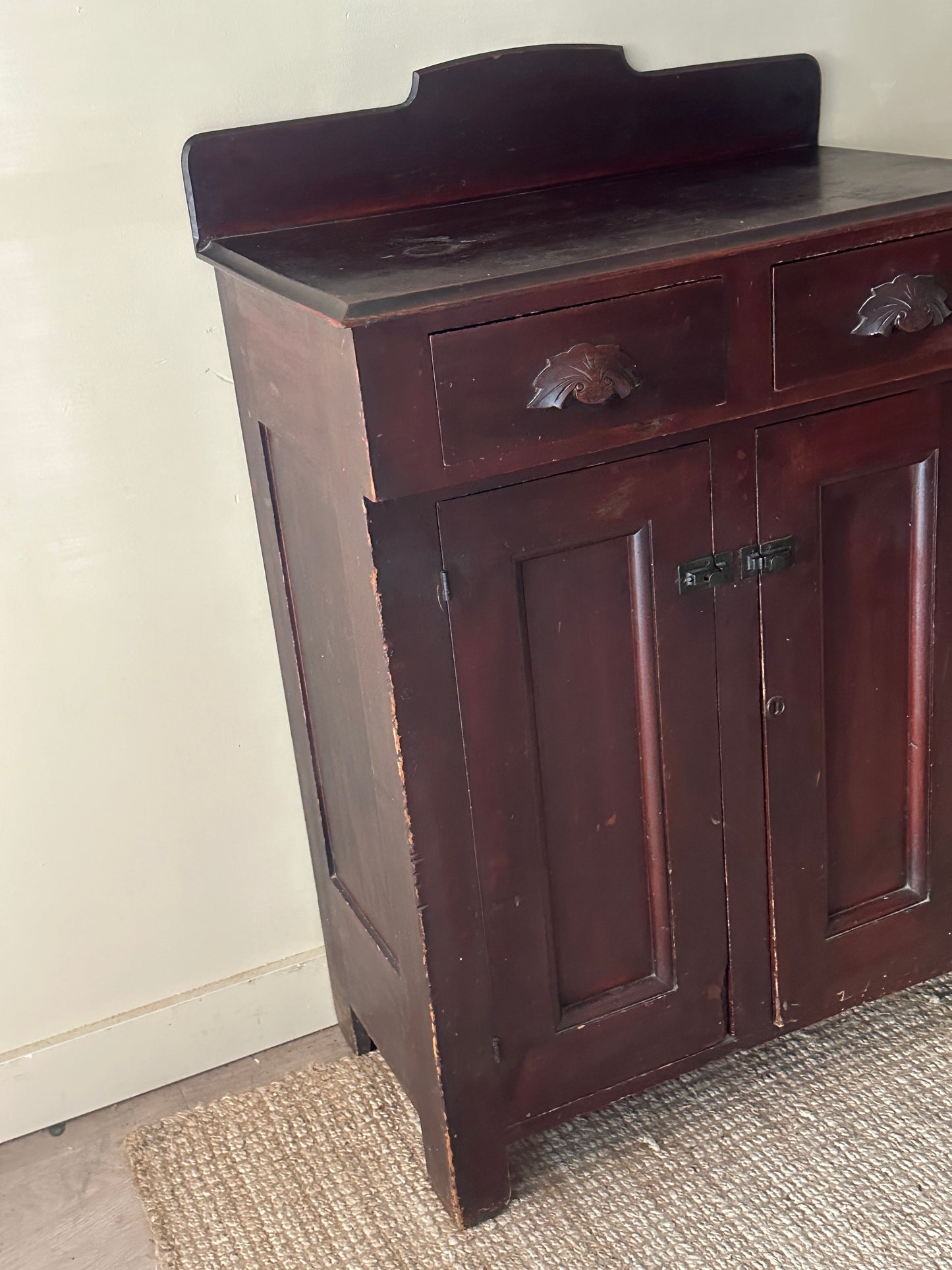 Pine Victorian cupboard