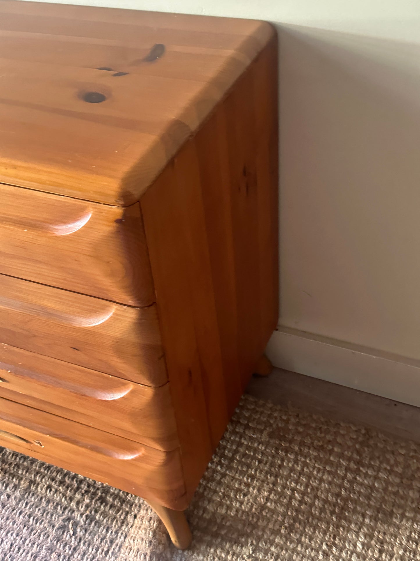 Shockey pine low dresser