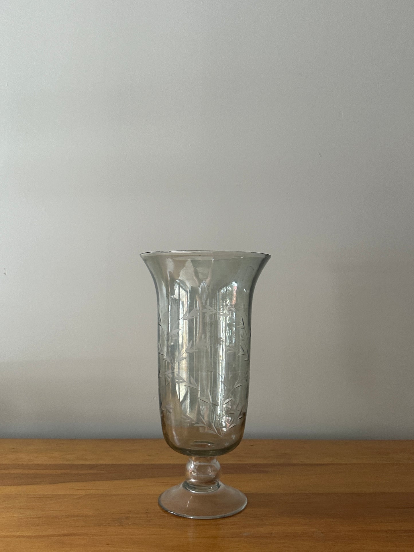 Green tinted vase