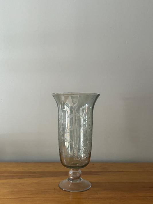 Green tinted vase