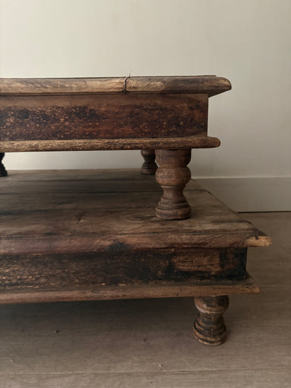 North Indian low tables (top)
