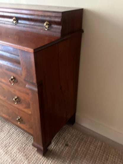 Mahogany empire dresser