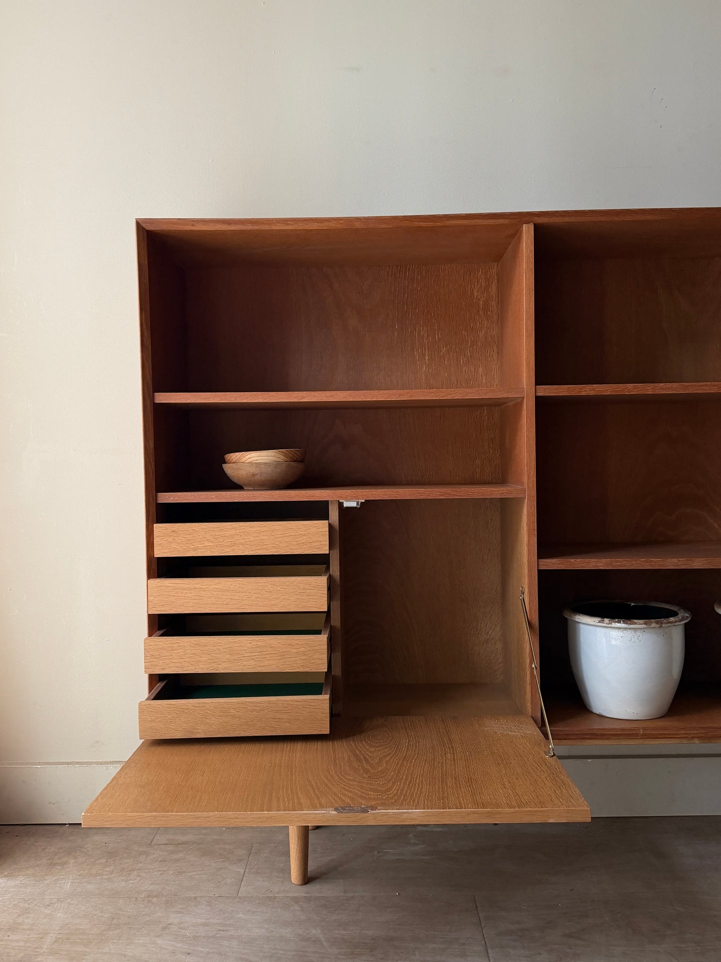 Danish teak bookcase
