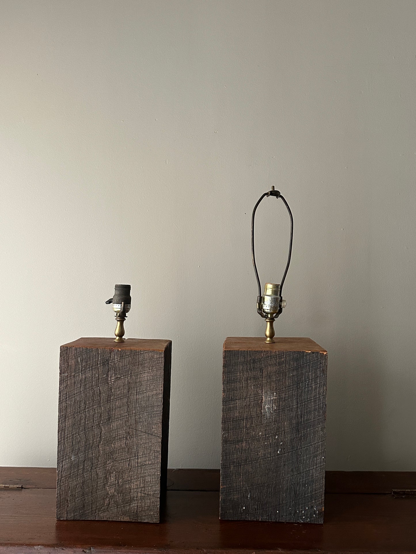 Solid wood lamp bases. Sold individually.