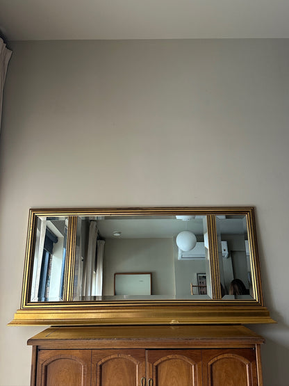 Gilt wood mirror